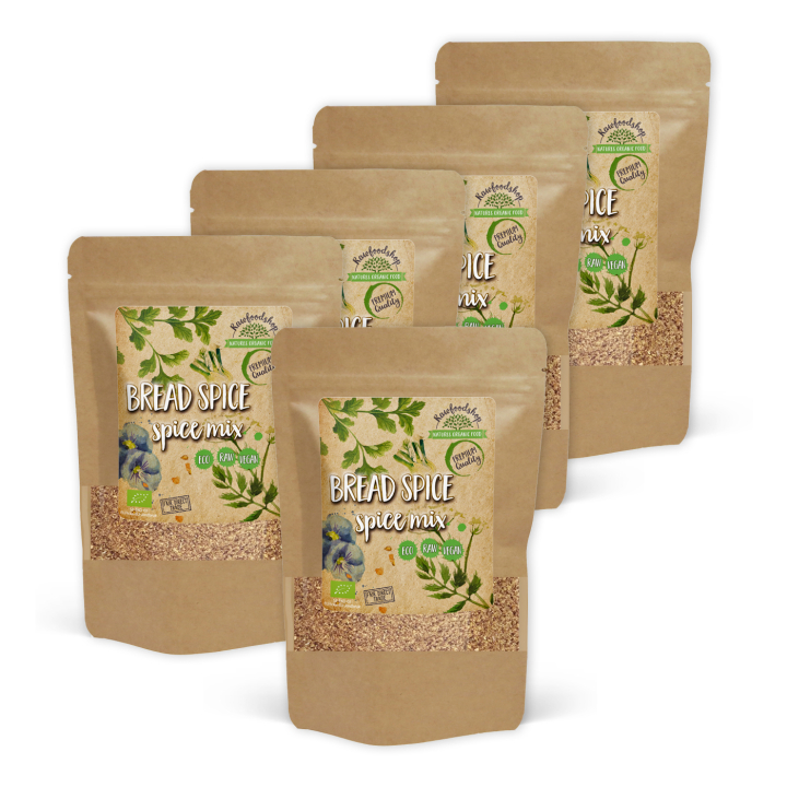Leipämauste LUOMU 50g x 5 pakettia ryhmässä Raaka-aineet / Ruokakomero / Mausteet & Suola @ Rawfoodshop Scandinavia AB (KRY93-SET5)