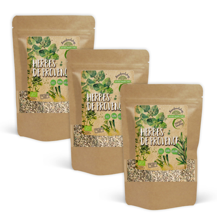 Herbes de Provance LUOMU 50g x 3 pakettia ryhmässä Raaka-aineet / Ruokakomero / Mausteet & Suola @ Rawfoodshop Scandinavia AB (KRY94-SET3)