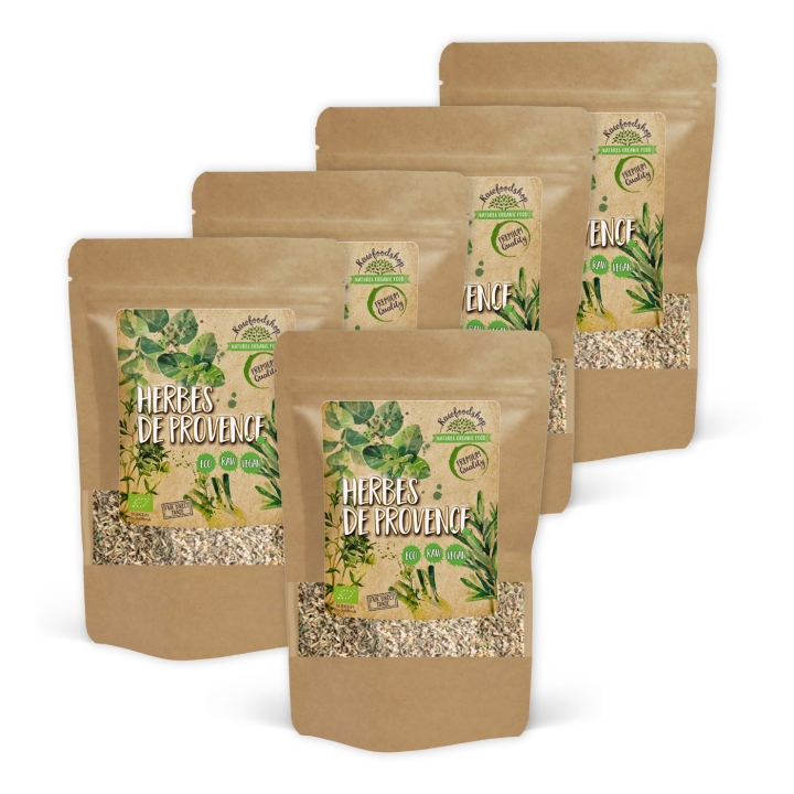 Herbes de Provance LUOMU 50g x 5 pakettia ryhmässä Raaka-aineet / Ruokakomero / Mausteet & Suola @ Rawfoodshop Scandinavia AB (KRY94-SET5)