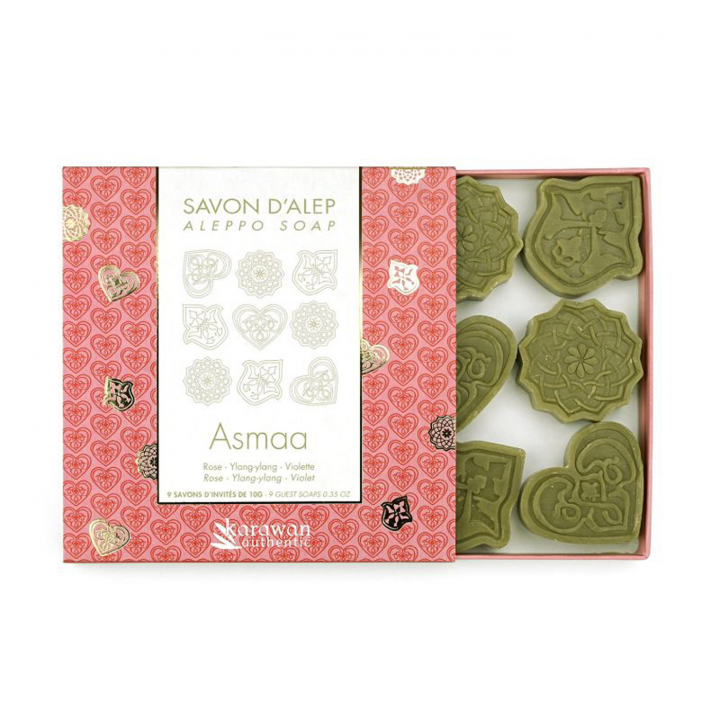 Mini Alepposaippua Asmaa 9x10g ryhmässä Iho & Vartalo / Vartalo / Käsisaippua @ Rawfoodshop Scandinavia AB (KSH10AIN)