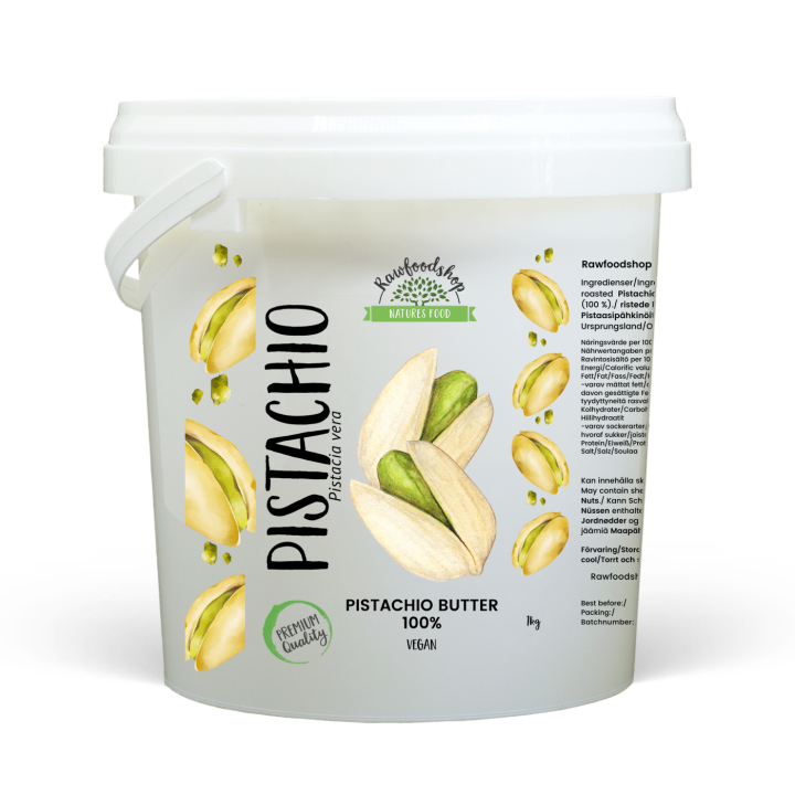 Pistaasivoi 1kg ryhmässä Raaka-aineet / Karkkia & Suklaata / Dubaisuklaa – Ylellinen @ Rawfoodshop Scandinavia AB (L00220BGP-1)