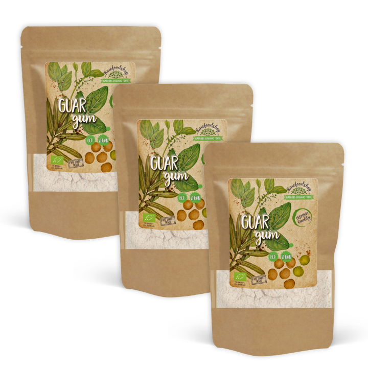 Guarkumijauhe LUOMU 125g x 3 pakettia ryhmässä Raaka-aineet / Leipominen / Jauhot @ Rawfoodshop Scandinavia AB (LBAK125018E-SET3)