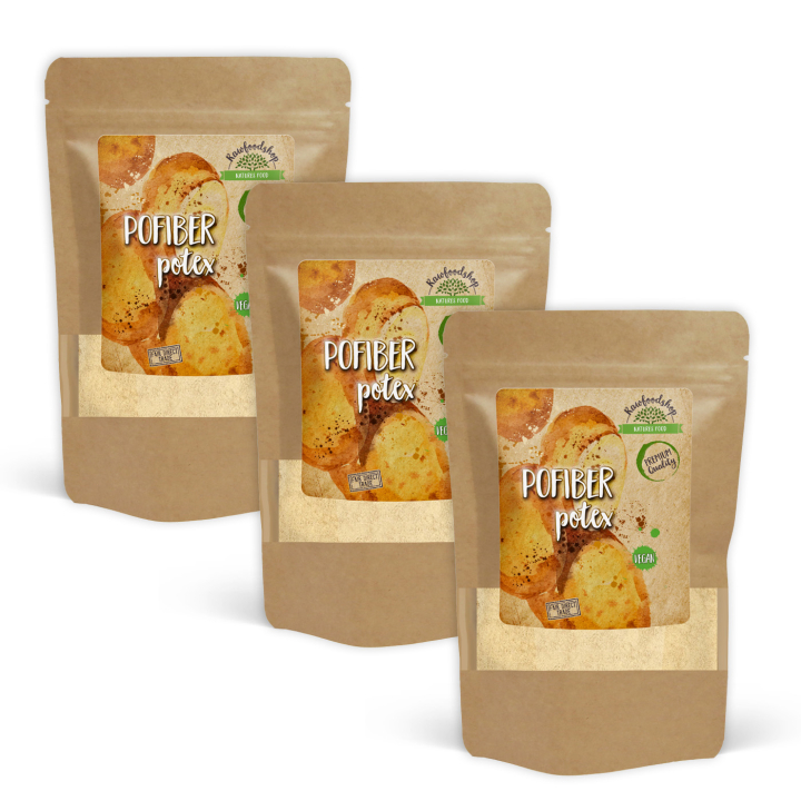 Pofiber Potex 300g x 3 pakettia ryhmässä Raaka-aineet / Leipominen / Jauhot @ Rawfoodshop Scandinavia AB (LBAK500054E-SET3)