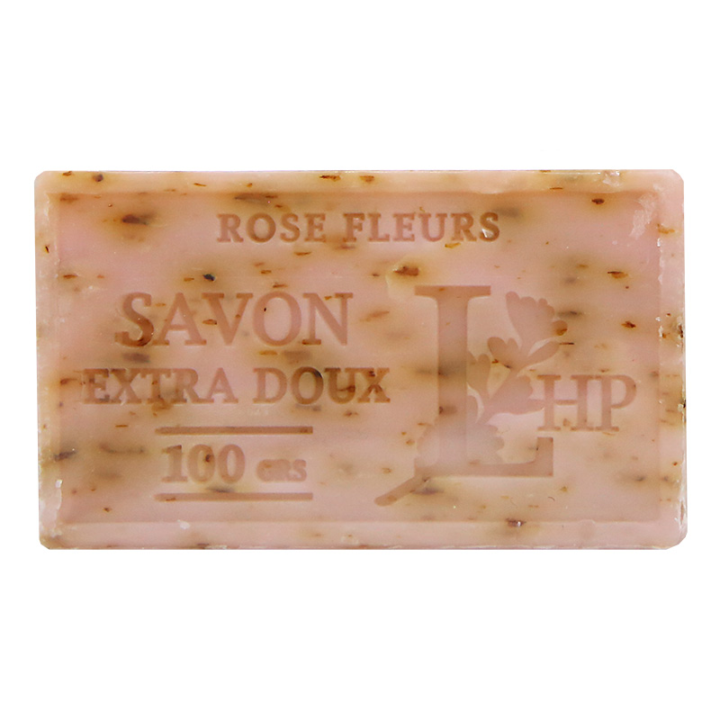 Saippua Rose Flower 100g ryhmässä Iho & Vartalo / Vartalo / Käsisaippua @ Rawfoodshop Scandinavia AB (LHP25100ROSF)