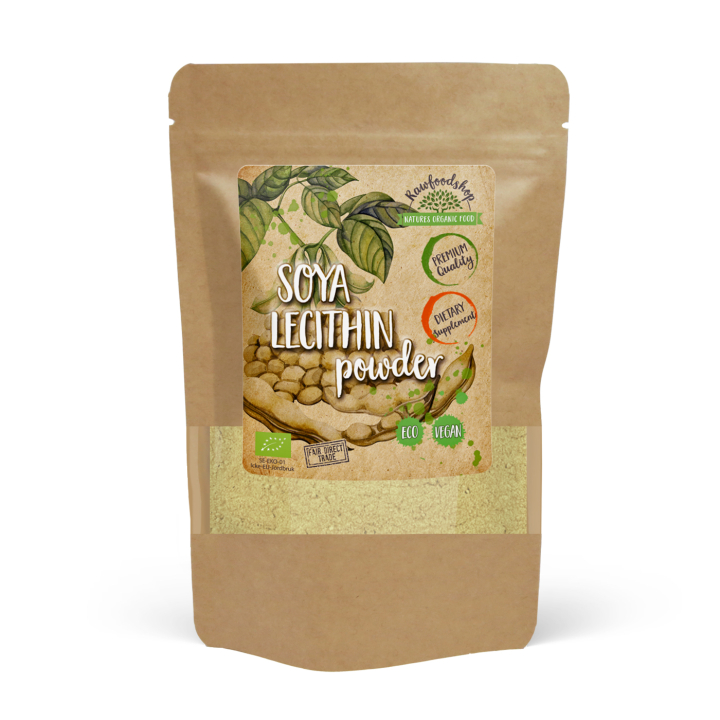 Soijalesitiinijauhe LUOMU 250g ryhmässä Raaka-aineet / Ruokakomero / Mauste @ Rawfoodshop Scandinavia AB (LPS25)