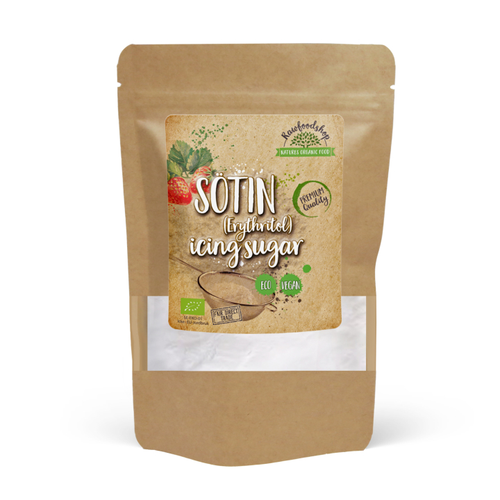 SÖTIN Tomusokeri LUOMU 500g ryhmässä Raaka-aineet / Leipominen / Sokerointi @ Rawfoodshop Scandinavia AB (LSOT500069E)