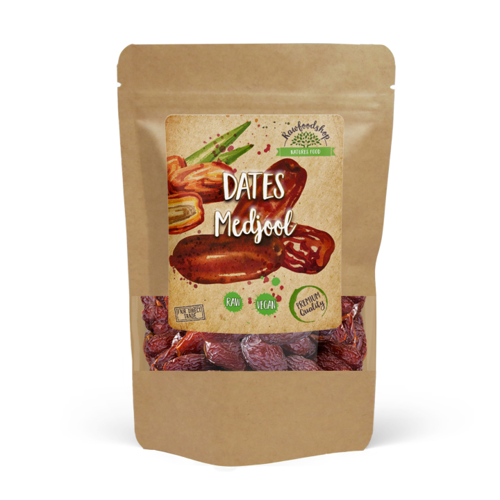 Medjool-taatelit 1kg ryhmässä Raaka-aineet / Hedelmät & Marjat / Päivämäärät @ Rawfoodshop Scandinavia AB (MEDJOOLVILD1)