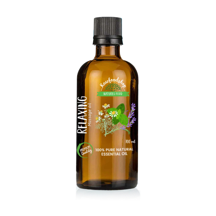 Rentouttava hierontaöljy 100 ml ryhmässä Iho & Vartalo / Vartalo / Hierontaöljy @ Rawfoodshop Scandinavia AB (MOLUL-01)