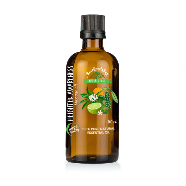 Heighten Awareness hierontaöljy 100ml ryhmässä Iho & Vartalo / Vartalo / Hierontaöljy @ Rawfoodshop Scandinavia AB (MOLUL-10)