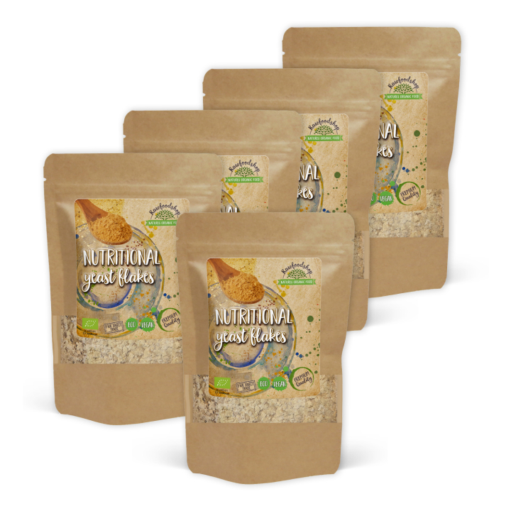 Ravintohiiva Flakes LUOMU 250g x 5 pakettia ryhmässä Raaka-aineet / Ruokakomero / Ravintohiiva @ Rawfoodshop Scandinavia AB (NARINGSEKO1-SET5)