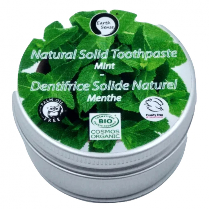 Natural Solid Toothpaste - Päivittäiseen käyttöön 40g ryhmässä Iho & Vartalo @ Rawfoodshop Scandinavia AB (NST01)