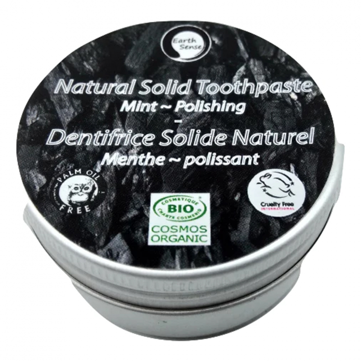Natural Solid Toothpaste - Polishing 40g ryhmässä Iho & Vartalo @ Rawfoodshop Scandinavia AB (NST02)