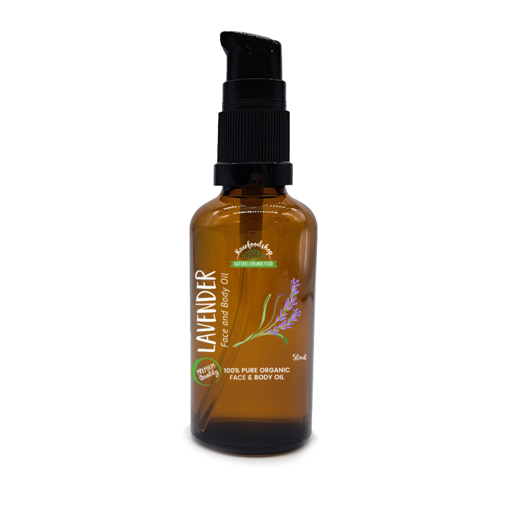 Kasvo- ja vartaloöljy Laventeli LUOMO 50ml ryhmässä Iho & Vartalo / Vartalo / Vartalovoide & öljy @ Rawfoodshop Scandinavia AB (OBOUL02)