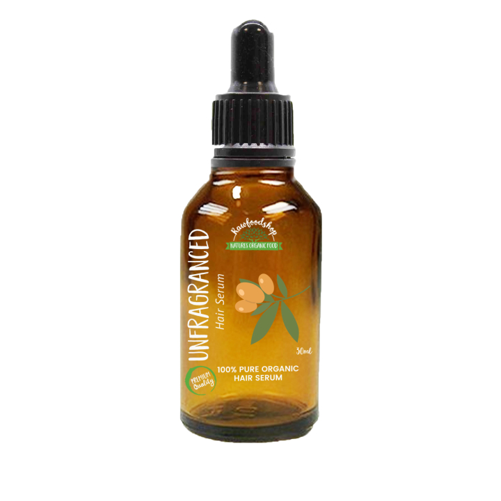 Hiusseerumi Hajusteeton LUOMO 30ml ryhmässä Iho & Vartalo / Hiukset / Seerumi & Öljy @ Rawfoodshop Scandinavia AB (OHSUL01)