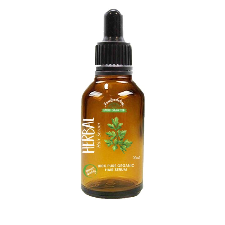 Hiusseerumi Herbal LUOMO 30ml ryhmässä Iho & Vartalo / Hiukset / Seerumi & Öljy @ Rawfoodshop Scandinavia AB (OHSUL04)