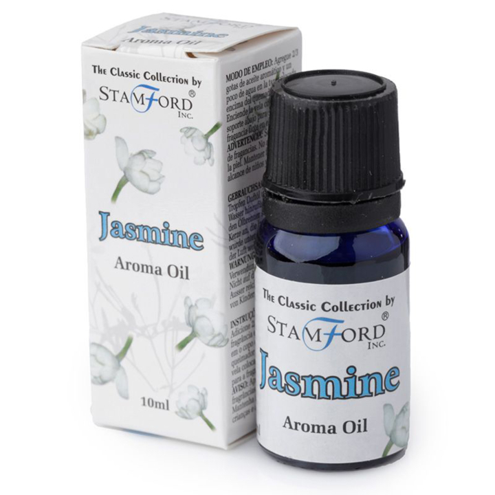 Jasmiini-aromiöljy 10ml ryhmässä Koti & Sielu / Tunnelma & tuoksu / Tuoksuöljy @ Rawfoodshop Scandinavia AB (OILG26)
