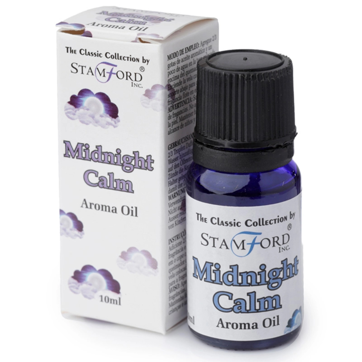 Aromaöljy Midnight Calm 10ml ryhmässä Koti & Sielu / Tunnelma & tuoksu / Tuoksuöljy @ Rawfoodshop Scandinavia AB (OILG28)