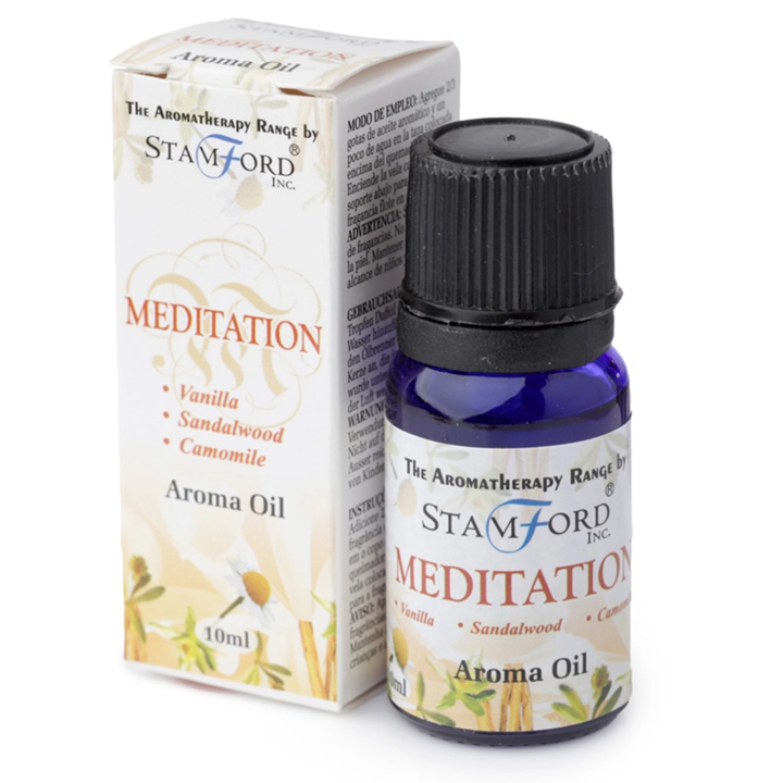 Aromaöljy Meditaatio 10ml ryhmässä Koti & Sielu / Tunnelma & tuoksu / Tuoksuöljy @ Rawfoodshop Scandinavia AB (OILG36)