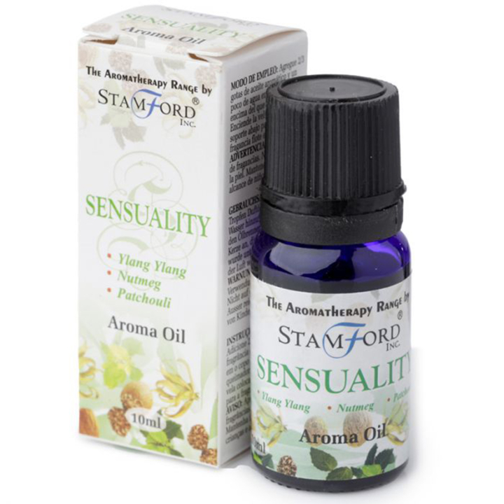 Aromaöljy Sensuality 10ml ryhmässä Koti & Sielu / Tunnelma & tuoksu / Tuoksuöljy @ Rawfoodshop Scandinavia AB (OILG39)