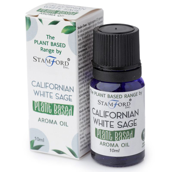 Aromaöljy Kasvipohjainen Kalifornialainen Valkoinen Salvia 10ml ryhmässä Koti & Sielu / Tunnelma & tuoksu / Tuoksuöljy @ Rawfoodshop Scandinavia AB (OILG41)