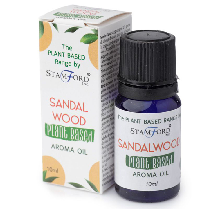 Aromaöljy Kasvipohjainen Sandalwood 10 ml ryhmässä Koti & Sielu / Tunnelma & tuoksu / Tuoksuöljy @ Rawfoodshop Scandinavia AB (OILG44)
