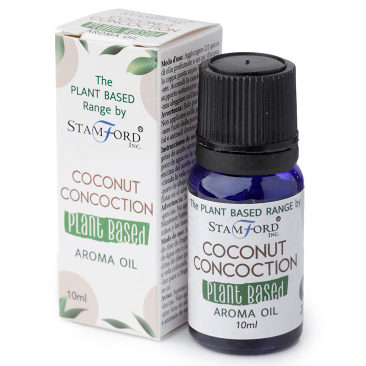 Aromaöljy Kasvipohjainen Kookos Concoction 10ml ryhmässä Koti & Sielu / Tunnelma & tuoksu / Tuoksuöljy @ Rawfoodshop Scandinavia AB (OILG55)