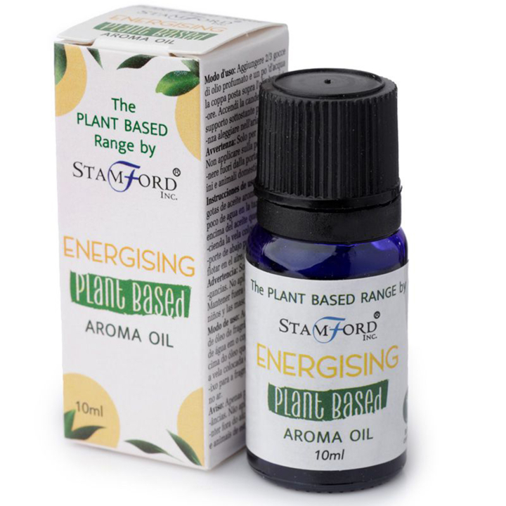 Aromaöljy Kasvipohjainen Energising 10ml ryhmässä Koti & Sielu / Tunnelma & tuoksu / Tuoksuöljy @ Rawfoodshop Scandinavia AB (OILG60)