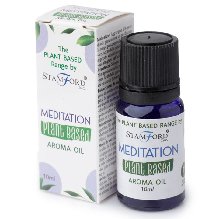 Aromaöljy Kasvipohjainen Meditaatio 10ml ryhmässä Koti & Sielu / Tunnelma & tuoksu / Tuoksuöljy @ Rawfoodshop Scandinavia AB (OILG61)