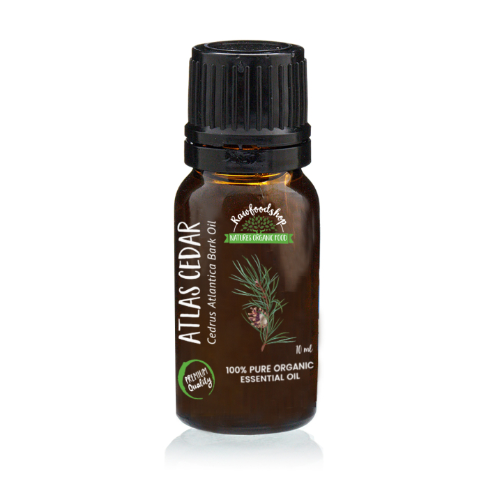 Atlassetrin Eteerinen Öljy LUOMU 10ml ryhmässä Iho & Vartalo / Luonnollinen DIY / Eteeriset öljyt @ Rawfoodshop Scandinavia AB (ORGEOUL17)