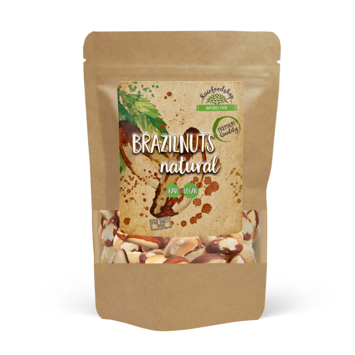 Parapähkinät Puolitetut Premium RAW 1kg ryhmässä Raaka-aineet / Pähkinät / Brasilialaiset pähkinät @ Rawfoodshop Scandinavia AB (PARVILD11)