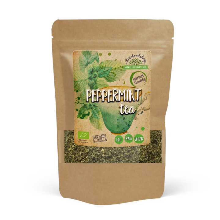Piparminttutee LUOMU 100g ryhmässä Raaka-aineet / Juomat / Teet @ Rawfoodshop Scandinavia AB (PMT10)