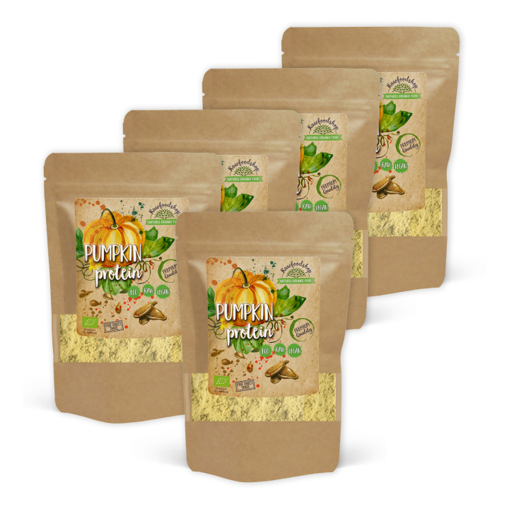 Kurpitsaproteiini LUOMU 500g x 5 pakettia ryhmässä Raaka-aineet / Terveysruoka / Proteiinijauhe @ Rawfoodshop Scandinavia AB (PUMPAPROTEIN01-SET5)