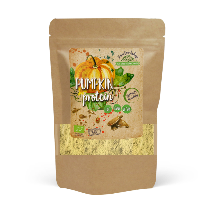 Kurpitsaproteiini LUOMU 500g ryhmässä Raaka-aineet / Terveysruoka / Proteiinijauhe @ Rawfoodshop Scandinavia AB (PUMPAPROTEIN01)