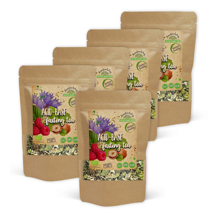 Acid-Base Fasting Tee LUOMU 50g x 5 pakettia ryhmässä Raaka-aineet / Juomat / Teet @ Rawfoodshop Scandinavia AB (R05151-SET5)