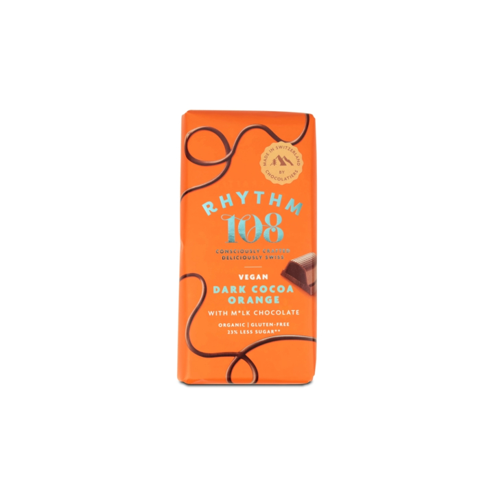 M*lk Suklaa Tumma Appelsiini LUOMU 100g ryhmässä Raaka-aineet / Karkkia & Suklaata / Suklaapatukat @ Rawfoodshop Scandinavia AB (R108CTCO01EU)