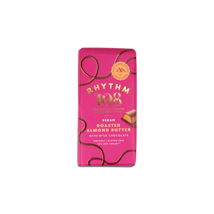 M*lk Suklaa Paahdettu Mantelivoi LUOMU 100g ryhmässä Raaka-aineet / Karkkia & Suklaata / Suklaapatukat @ Rawfoodshop Scandinavia AB (R108CTRA01EU)