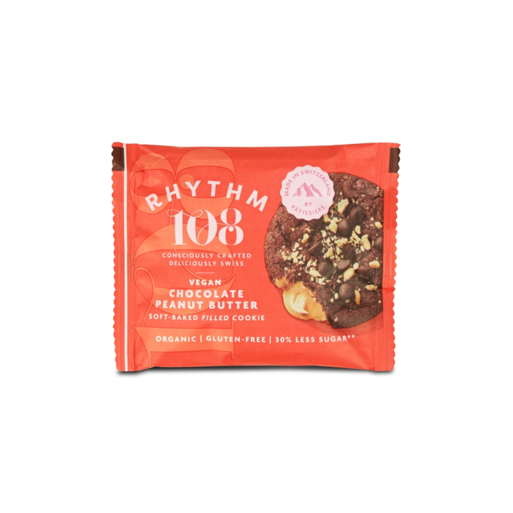 Täytetty Cookie Suklaa Maapähkinävoi LUOMU 50g ryhmässä Raaka-aineet / Ruokakomero / Pikkuleivät @ Rawfoodshop Scandinavia AB (R108SFCPB01EU)
