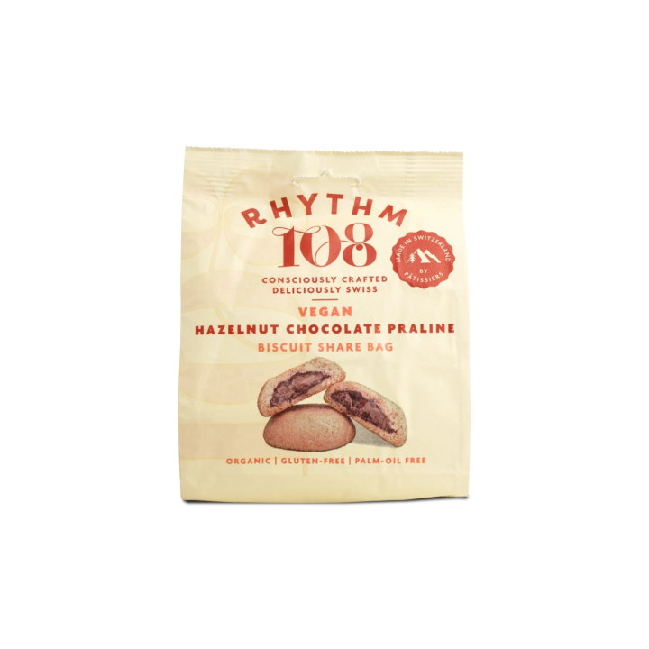 Täytetyt Keksit Hasselpähkinä Suklaa Praliini LUOMU 135g ryhmässä Raaka-aineet / Ruokakomero / Keksit & Keksit @ Rawfoodshop Scandinavia AB (R108SHBHP08EU)