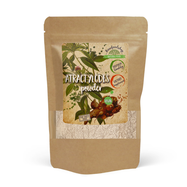 Atractylodes-jauhe 125g ryhmässä Ravintolisät / Yrtit ja Kasvit / Yrtit @ Rawfoodshop Scandinavia AB (RAW00201)