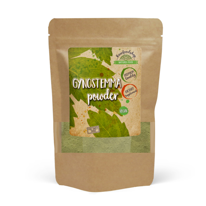 Gynostemma-jauhe 125g ryhmässä Ravintolisät / Yrtit ja Kasvit / Yrtit @ Rawfoodshop Scandinavia AB (RAW00205)
