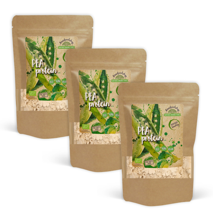Herneproteiini LUOMU 1kg x 3 pakettia ryhmässä Raaka-aineet / Terveysruoka / Proteiinijauhe @ Rawfoodshop Scandinavia AB (RAW0021811-SET3)