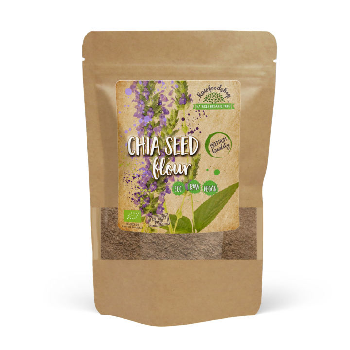 Chia-jauho LUOMU 500g ryhmässä Raaka-aineet / Leipominen / Jauhot @ Rawfoodshop Scandinavia AB (RAW008800880)