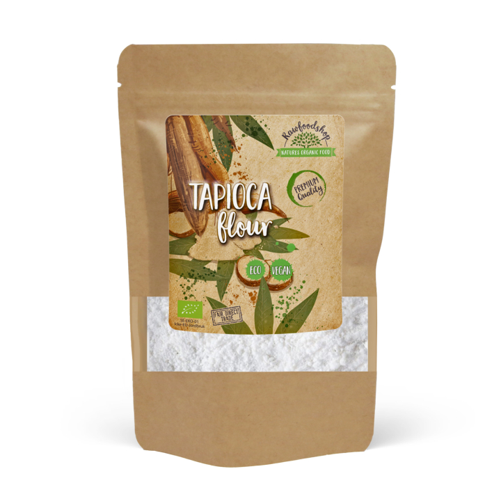 Tapiokajauho LUOMU 500g ryhmässä Raaka-aineet / Leipominen / Jauhot @ Rawfoodshop Scandinavia AB (RAW968698)
