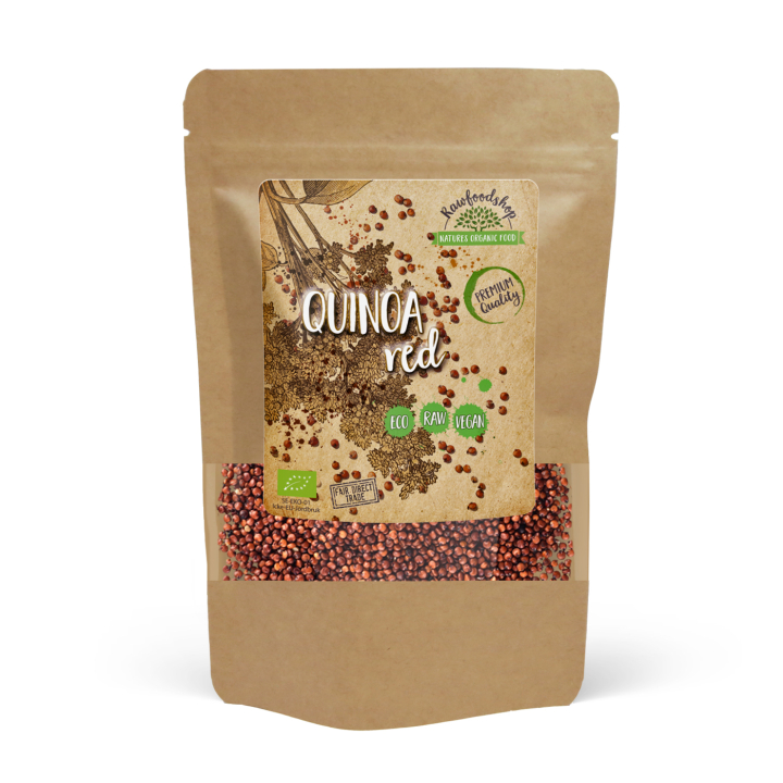 Punainen kvinoa LUOMU 1kg ryhmässä Raaka-aineet / Terveysruoka / Siemenet @ Rawfoodshop Scandinavia AB (RAW98787981)