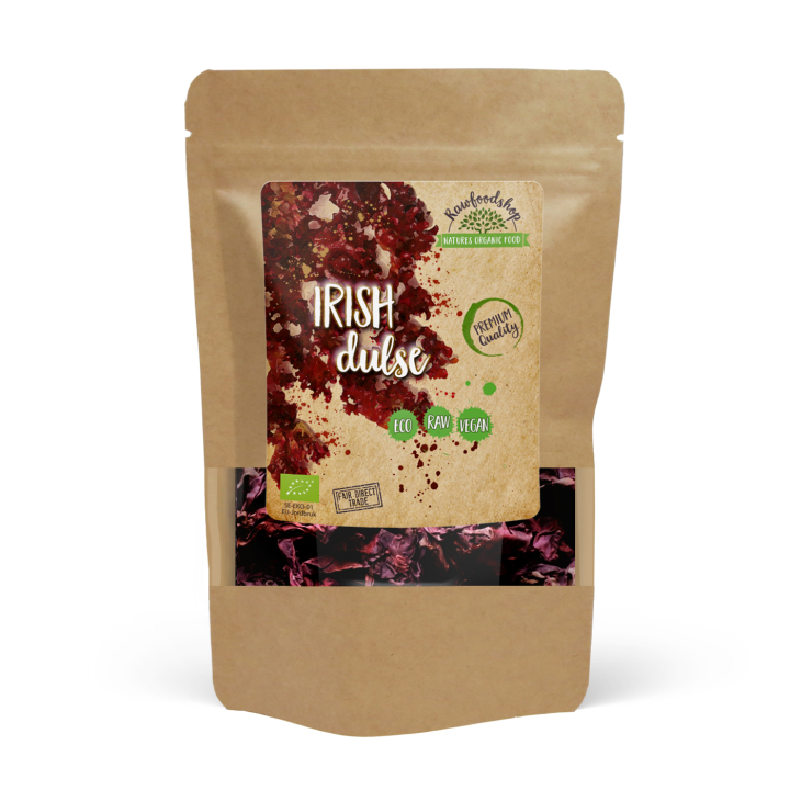 Dulse-levä LUOMU 125g ryhmässä Raaka-aineet / Terveysruoka / Levät & Merilevät @ Rawfoodshop Scandinavia AB (RAWALG003)