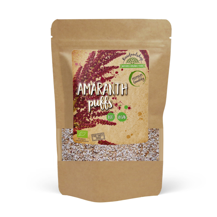 Amaranttipuffit LUOMU 200g ryhmässä Raaka-aineet / Leipominen / Viljat & Hiutaleet @ Rawfoodshop Scandinavia AB (RAWAMA001)