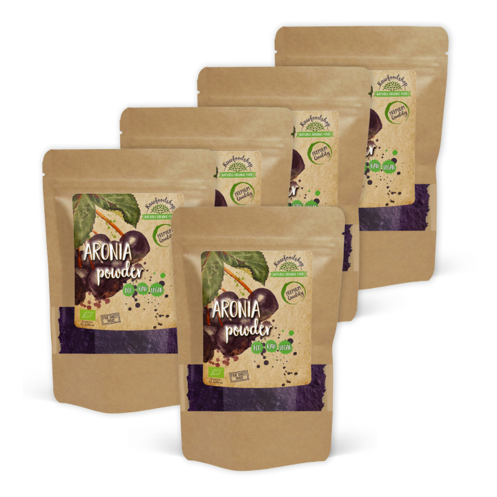 Aroniajauhe LUOMU 125g x 5 pakettia ryhmässä Raaka-aineet / Hedelmät & Marjat / Hedelmäjauhe @ Rawfoodshop Scandinavia AB (RAWFRUP007-SET5)