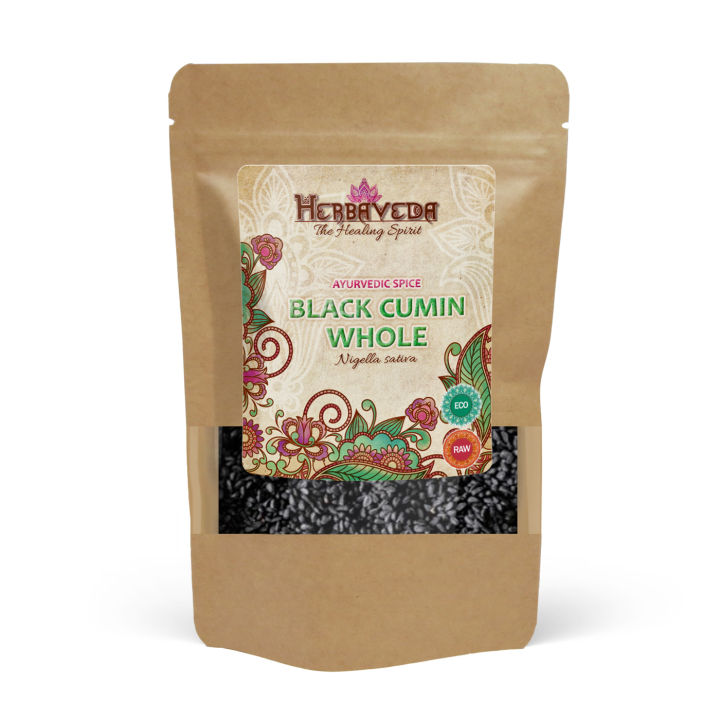 Mustakuminansiemenet LUOMU 100g ryhmässä Raaka-aineet / Ruokakomero / Mausteet @ Rawfoodshop Scandinavia AB (RAWNIG001)