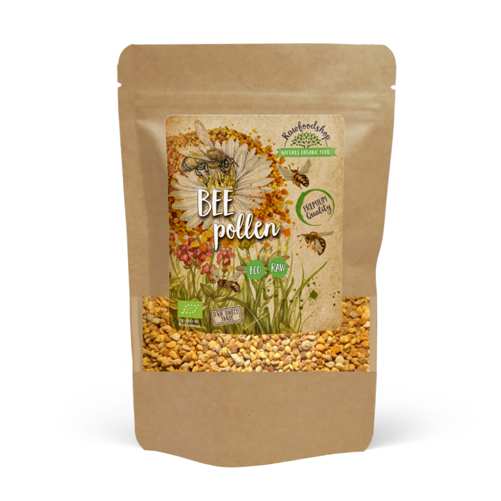 Mehiläisten siitepöly LUOMU 250g ryhmässä Raaka-aineet / Leipominen / Sokerointi / Siitepöly @ Rawfoodshop Scandinavia AB (RAWPOLL03)