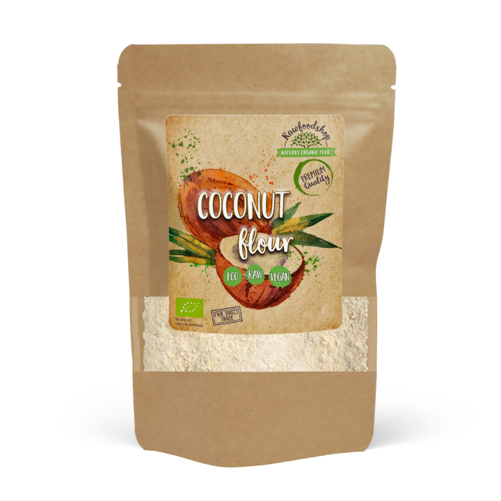 Kookosjauho Premium RAW LUOMU 1kg ryhmässä Raaka-aineet / Leipominen / Jauhot / Kookosjauho @ Rawfoodshop Scandinavia AB (RBAK1000226E)